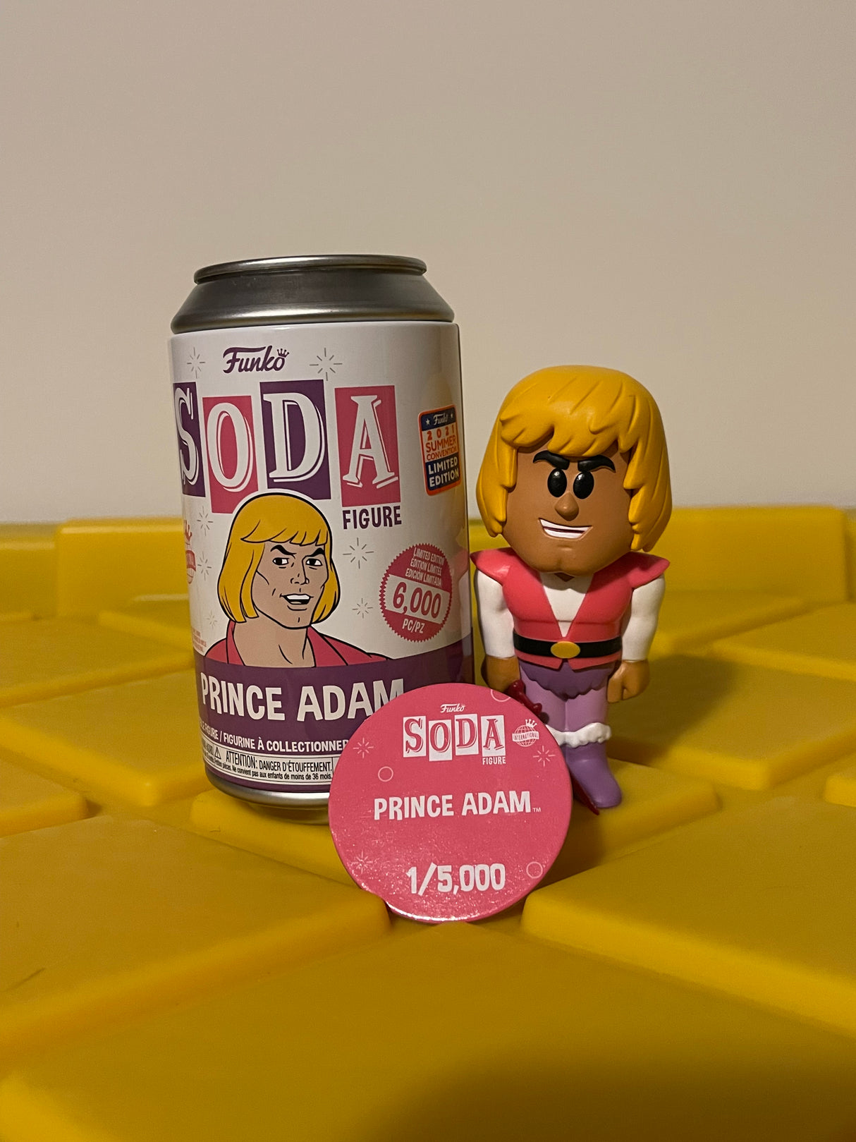 Funko Soda! Prince Adam - Limited Edition 2021 SDCC (FunKon) Exclusive