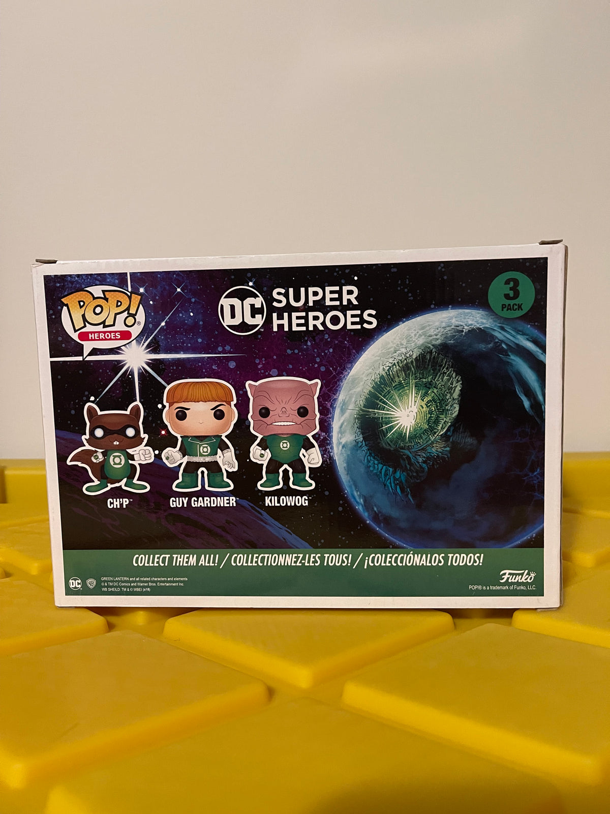 Funko POP! Ch'p, Guy Gardner, & Kilowog (3-Pack) - Limited Edition DC Legion of Collectors Exclusive
