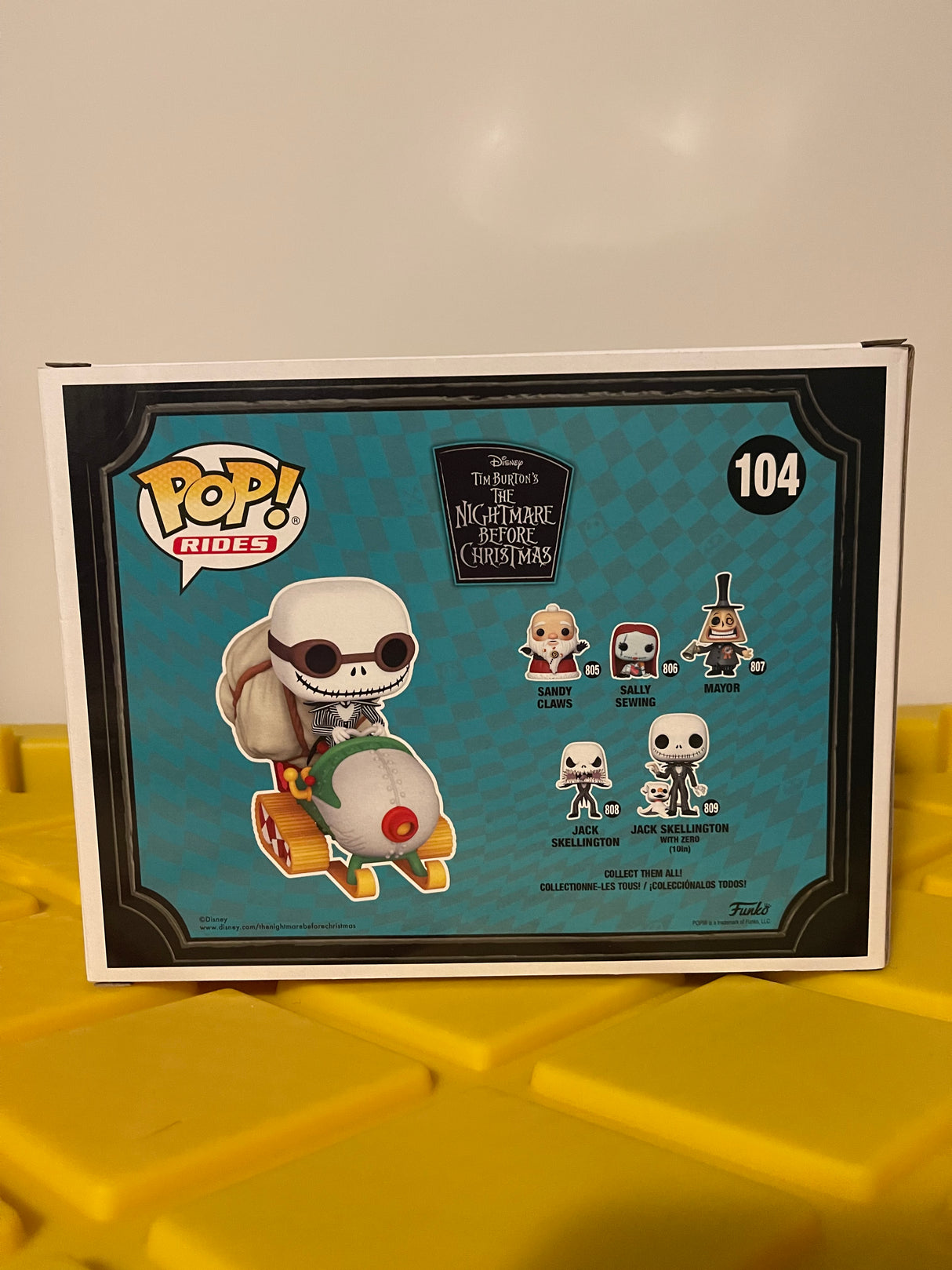 Funko POP! Jack Skellington in Snowmobile (Rides)