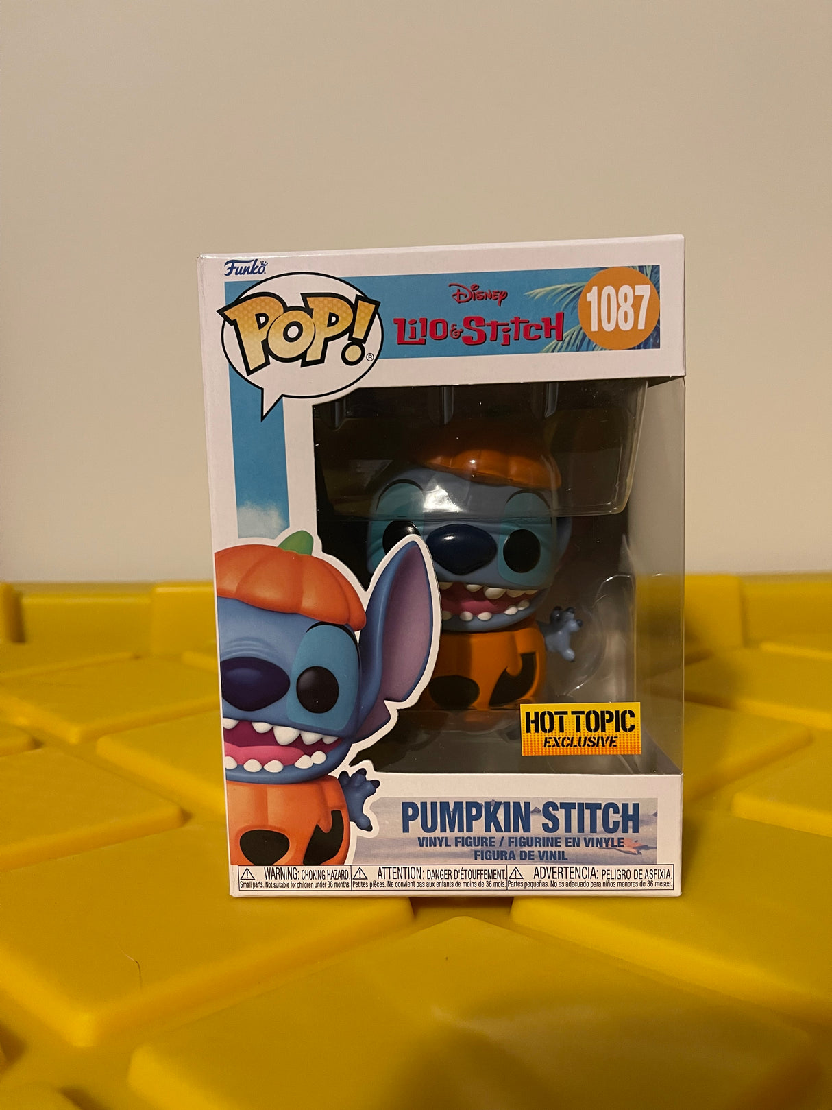 Funko POP! Pumpkin Stitch - Limited Edition Hot Topic Exclusive
