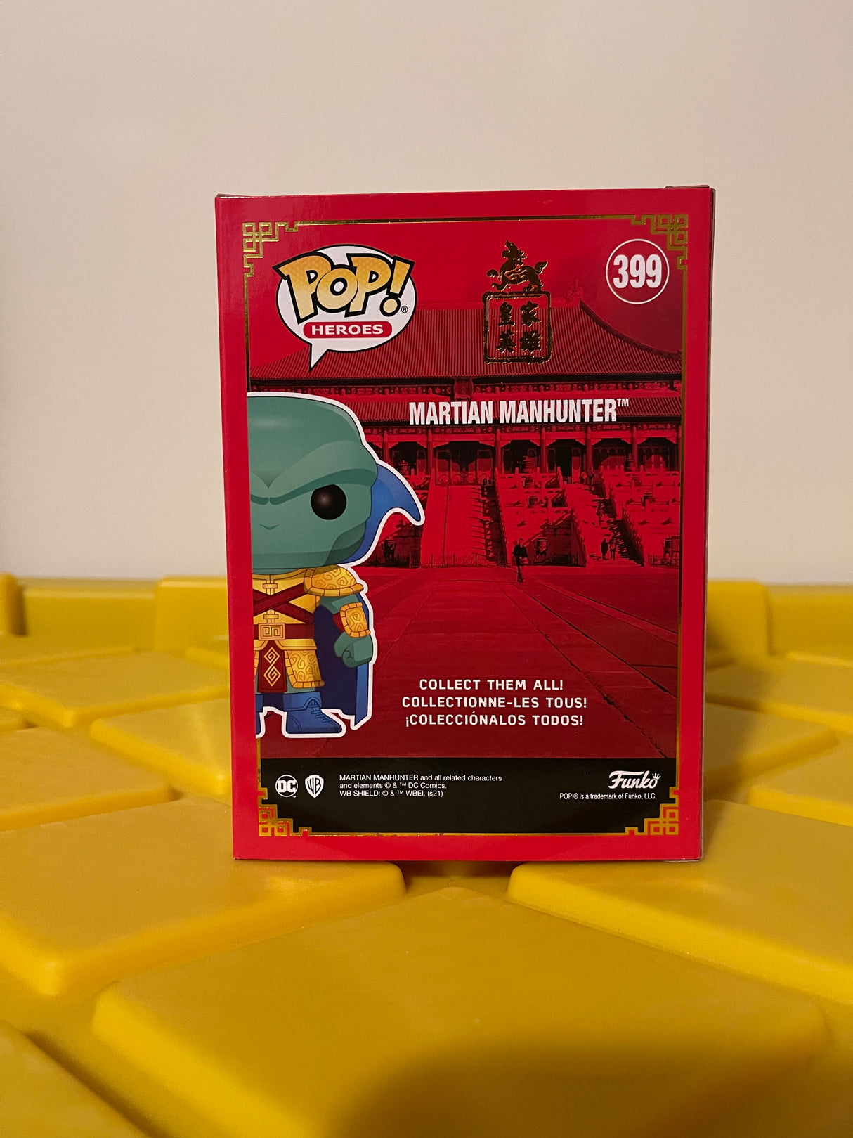 Funko POP! Martian Manhunter - Limited Edition 2021 SDCC (FunKon) Exclusive