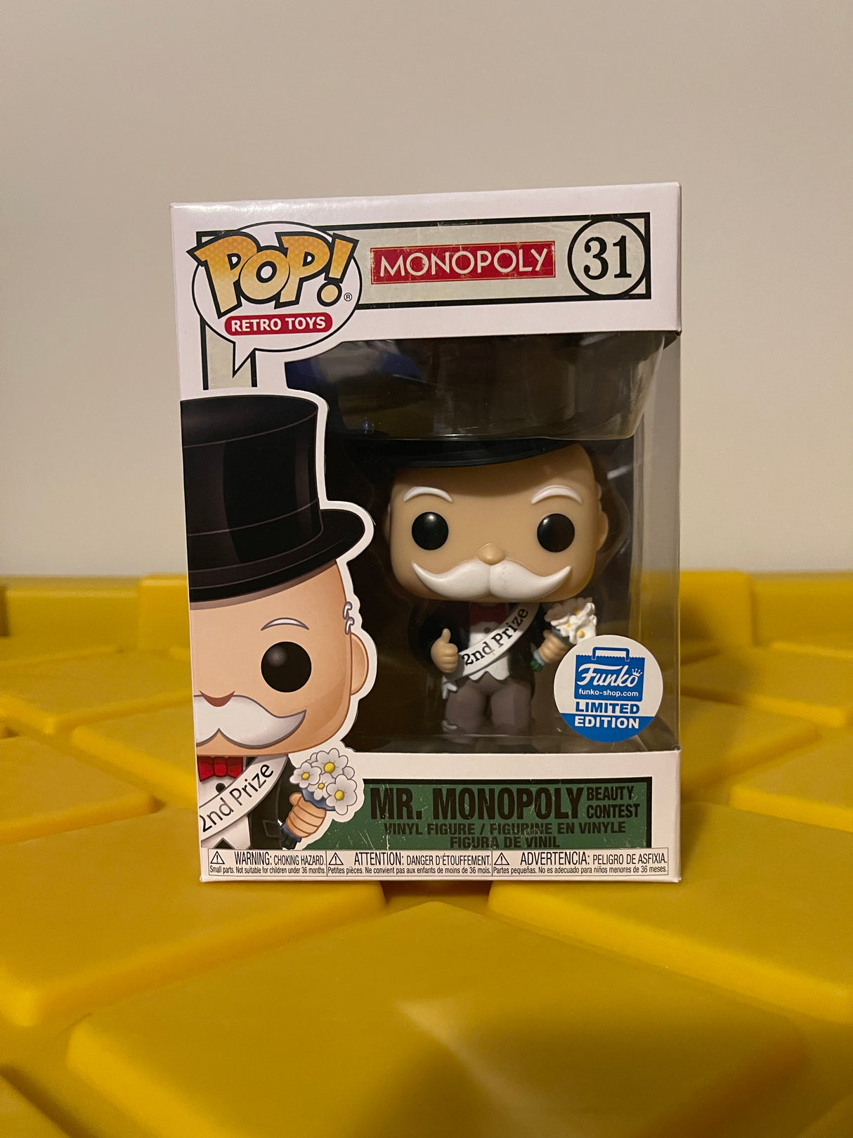 Funko POP! Mr. Monopoly Beauty Contest - Limited Edition Funko Shop Exclusive