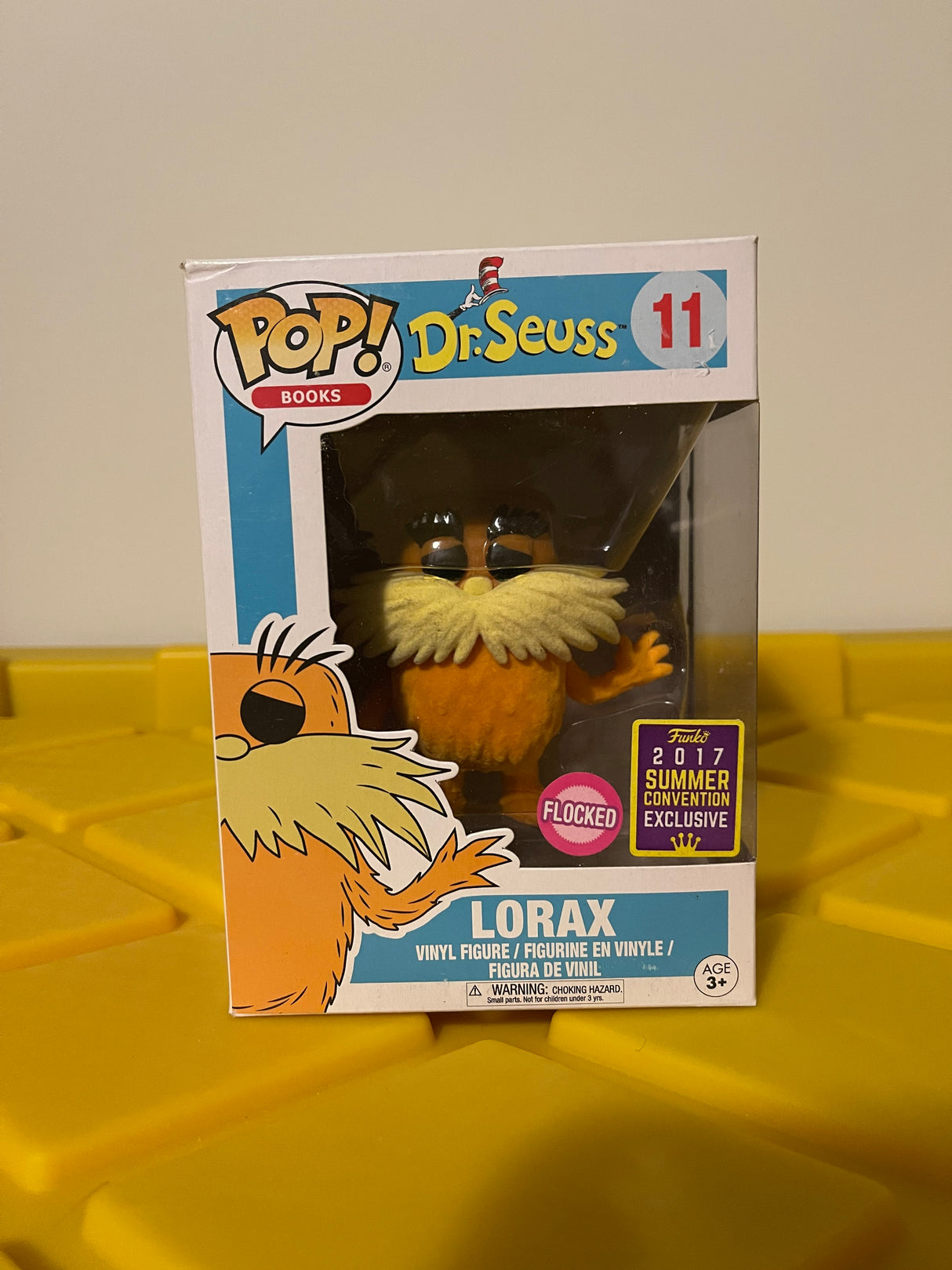 Funko POP! Lorax (Flocked) - Limited Edition 2017 SDCC Exclusive