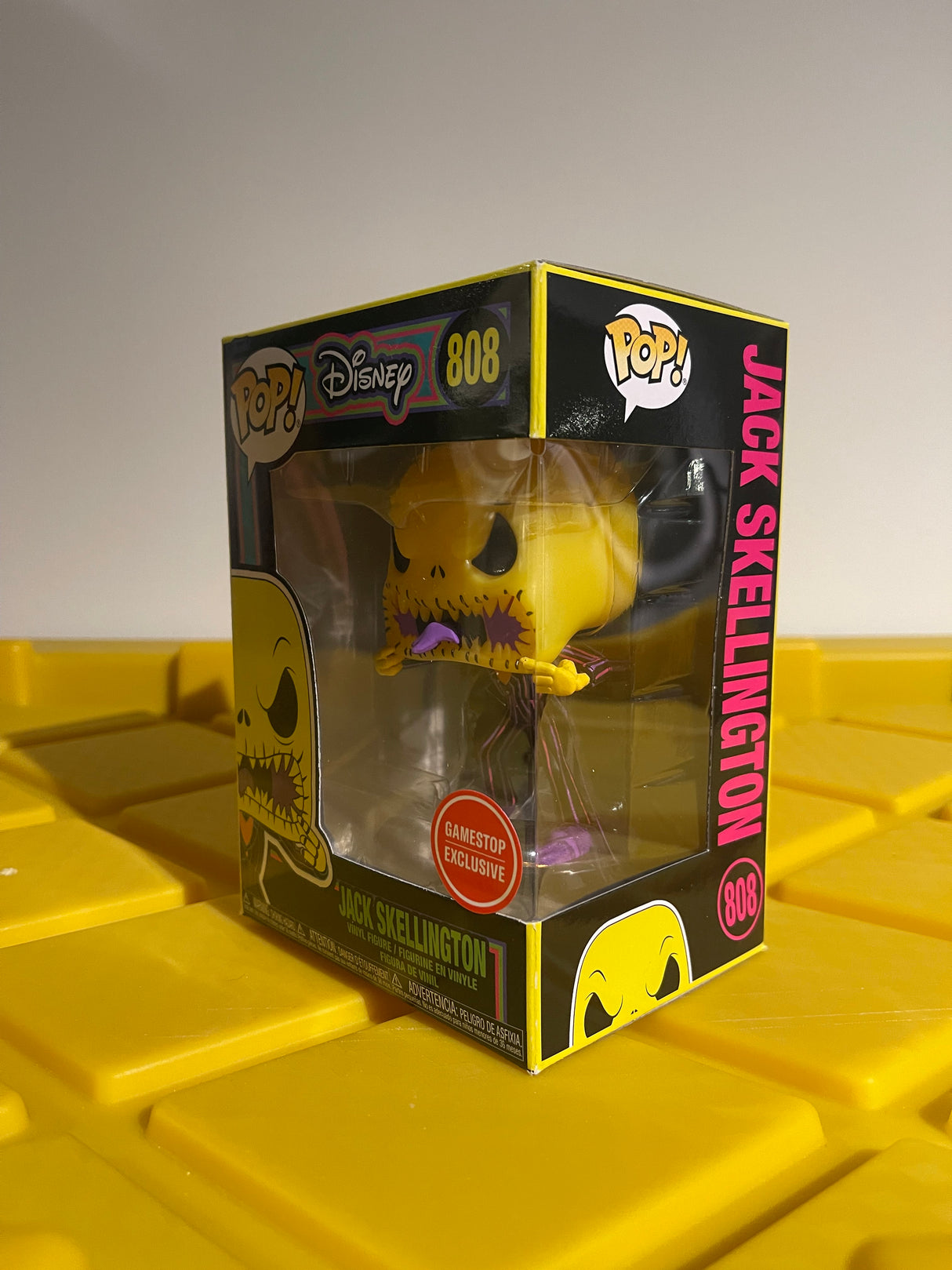 Funko POP! Scary Face Jack (Black Light) - Limited Edition GameStop Exclusive