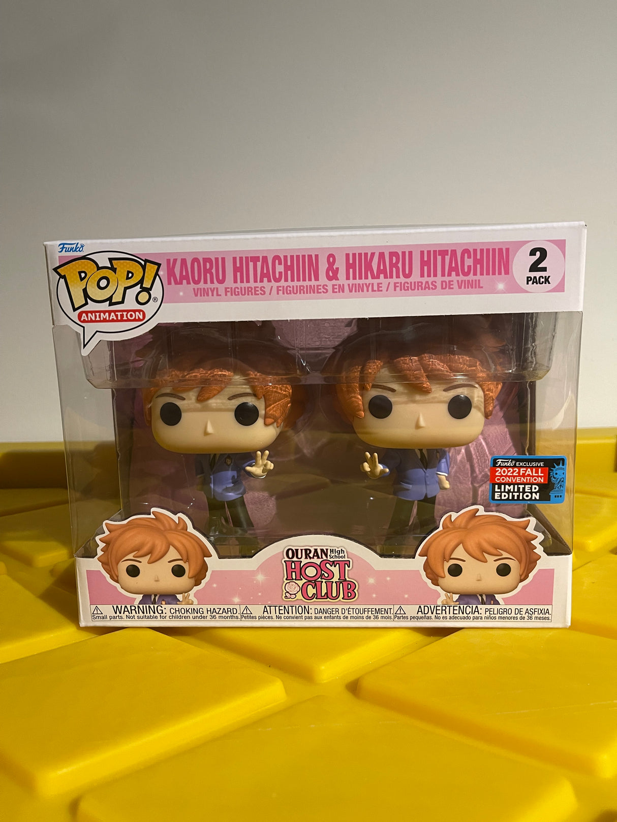 Funko POP! Kaoru Hitachiin & Hikaru Hitachiin (2-Pack) - Limited Edition 2022 NYCC Exclusive