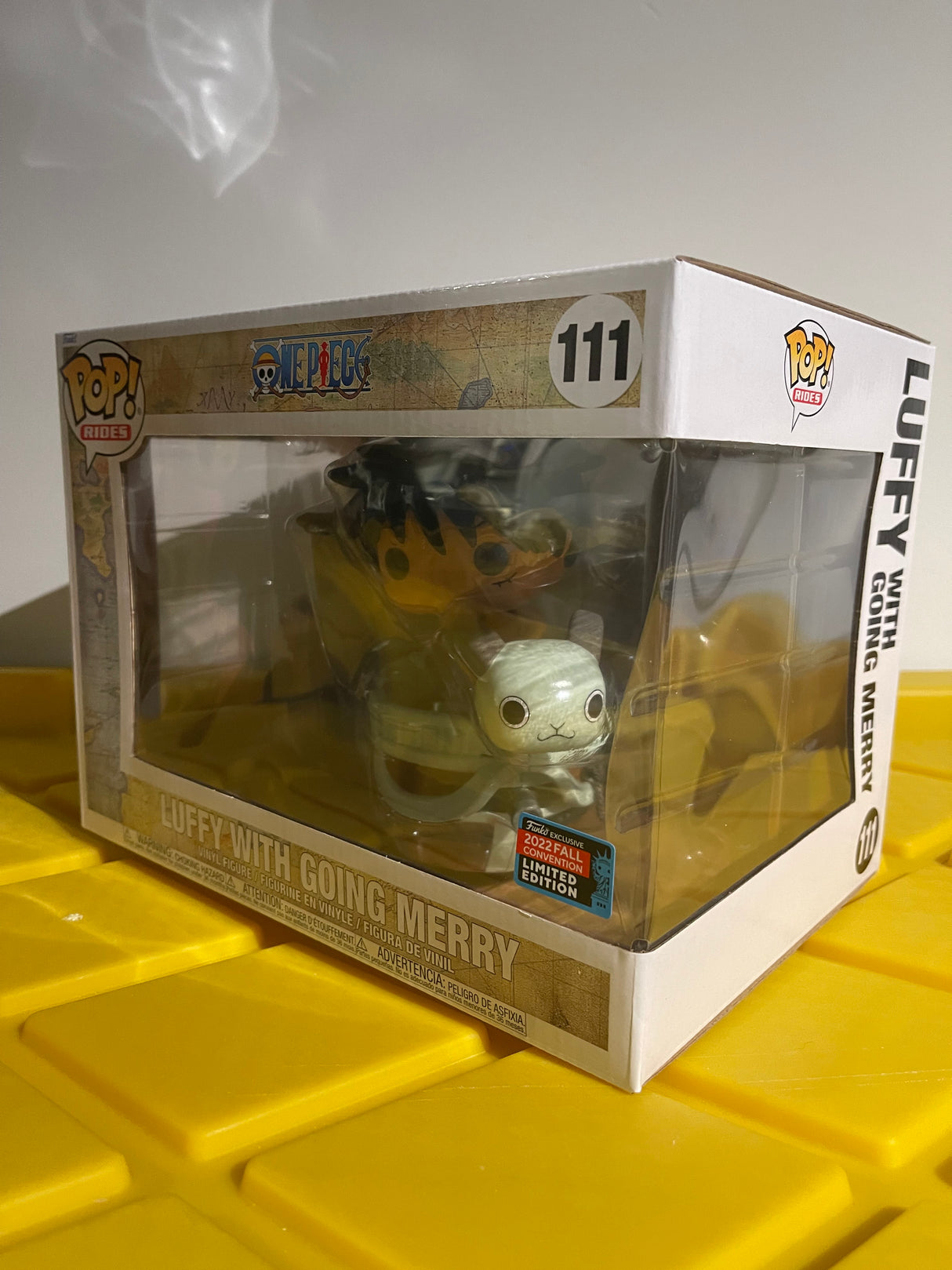 Funko POP! Luffy with Going Merry (Rides) - Limited Edition 2022 NYCC Exclusive