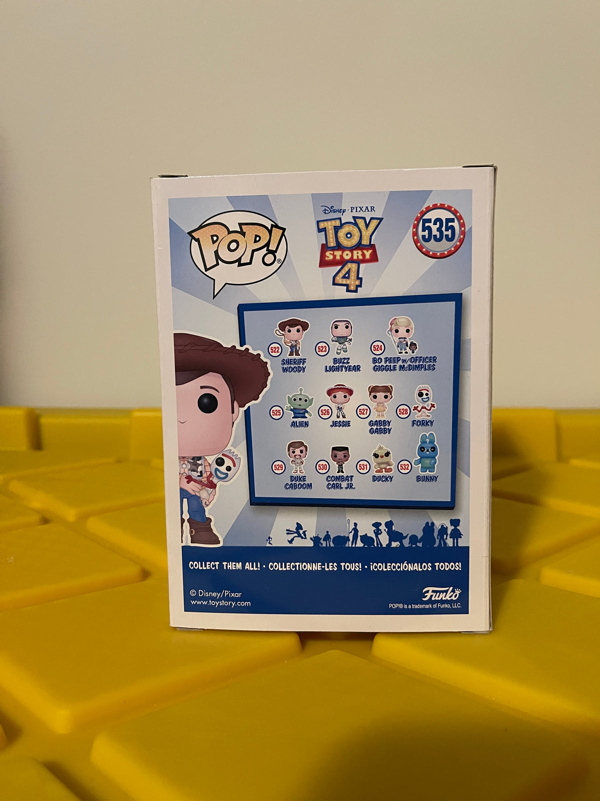 Sheriff Woody Holding Forky - Limited Edition Hot Topic Exclusive