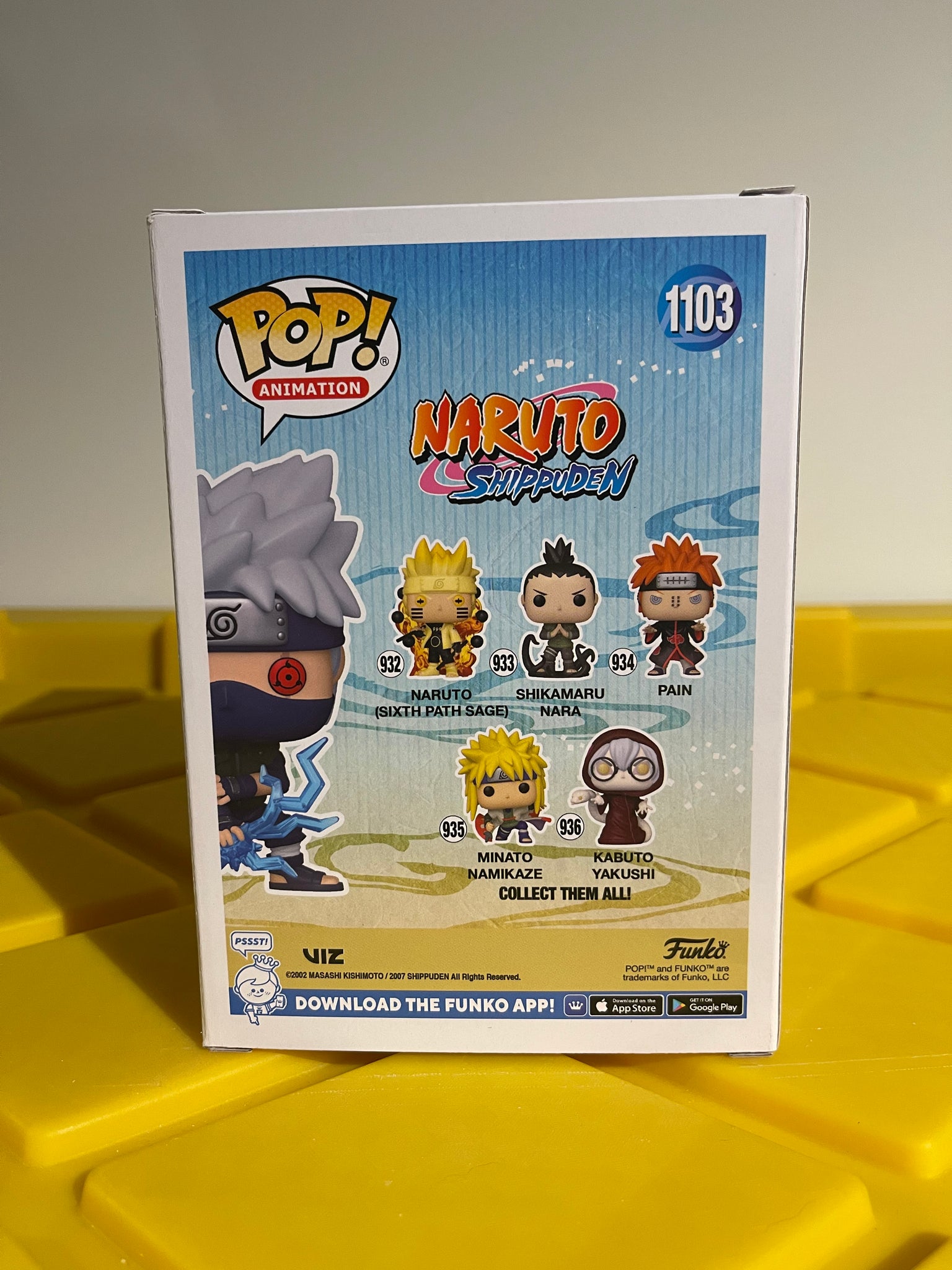 Funko Pop! Animation Naruto Shippuden Kakashi (Raikiri) GITD