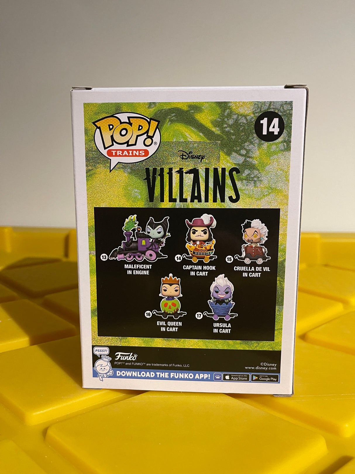 Villains Train Set - Limited Edition Funko Shop Exclusive