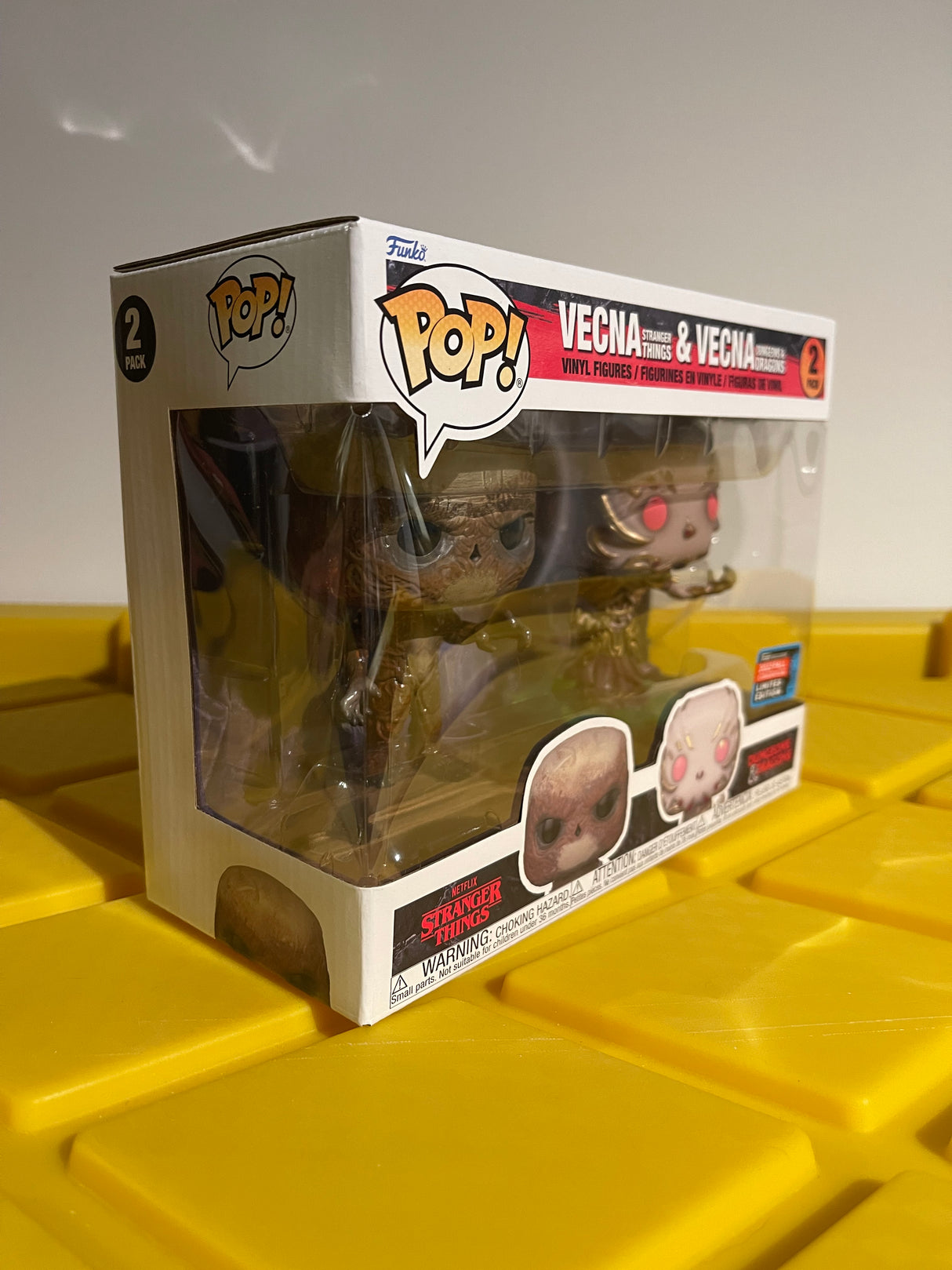 Funko POP! Vecna Stranger Things & Vecna Dungeons & Dragons (2-Pack) - Limited Edition 2022 NYCC Exclusive