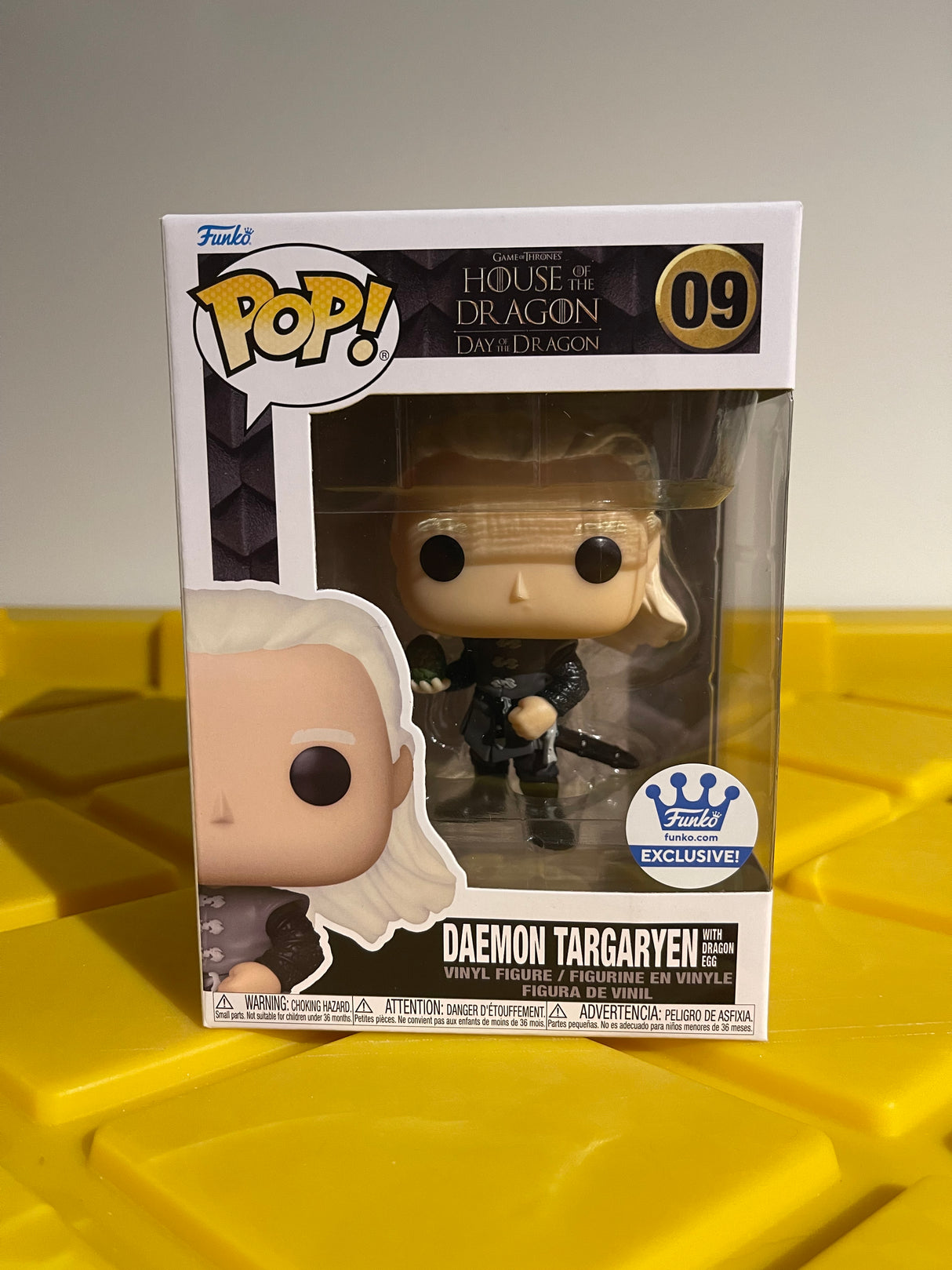 Daemon Targaryen With Dragon Egg - Limited Edition Funko Shop Exclusive