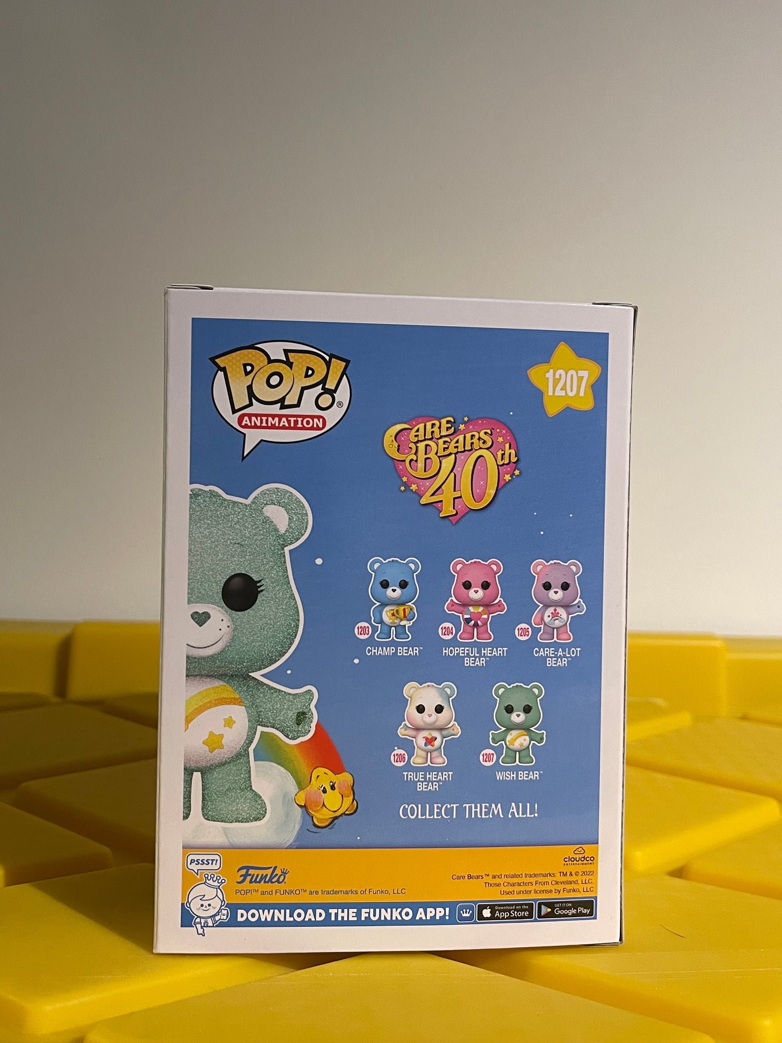 Funko Care Bears Funko Pop  Exclusive Wish Bear Diamond Edition