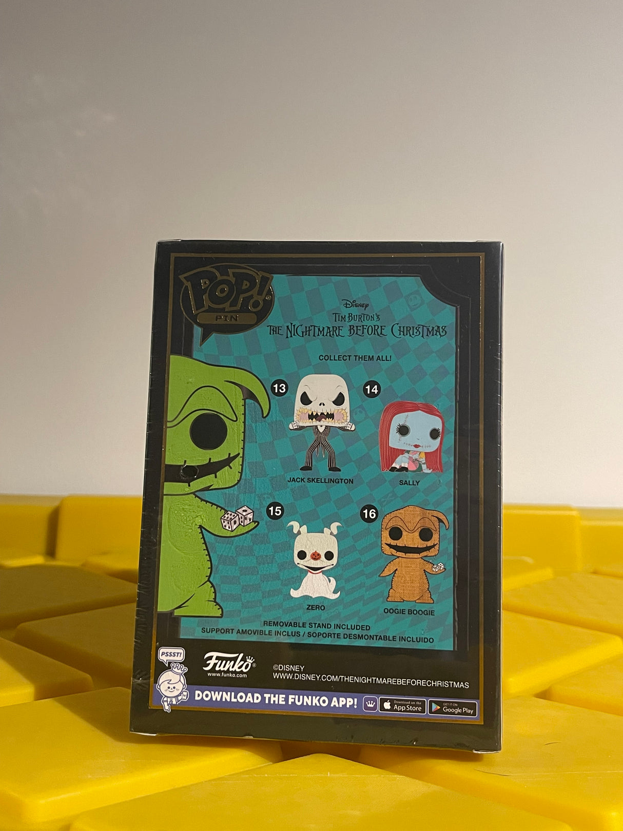Funko POP! Oogie Boogie (Glow) (Pin) - Limited Edition Chase