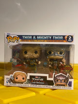 Funko POP! Thor & Mighty Thor (2-Pack) - Limited Edition Special Edition Exclusive