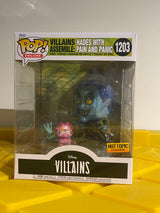 Funko POP! 6" Villains Assemble: Hades with Pain and Panic - Limited Edition Hot Topic Exclusive