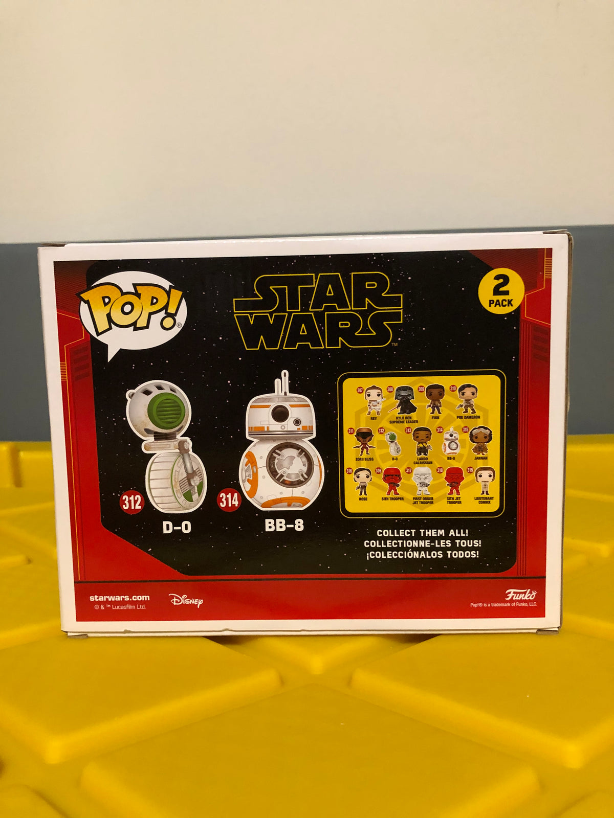 Funko POP! D-0 & BB-8 (2-Pack) - Limited Edition Special Edition Exclusive