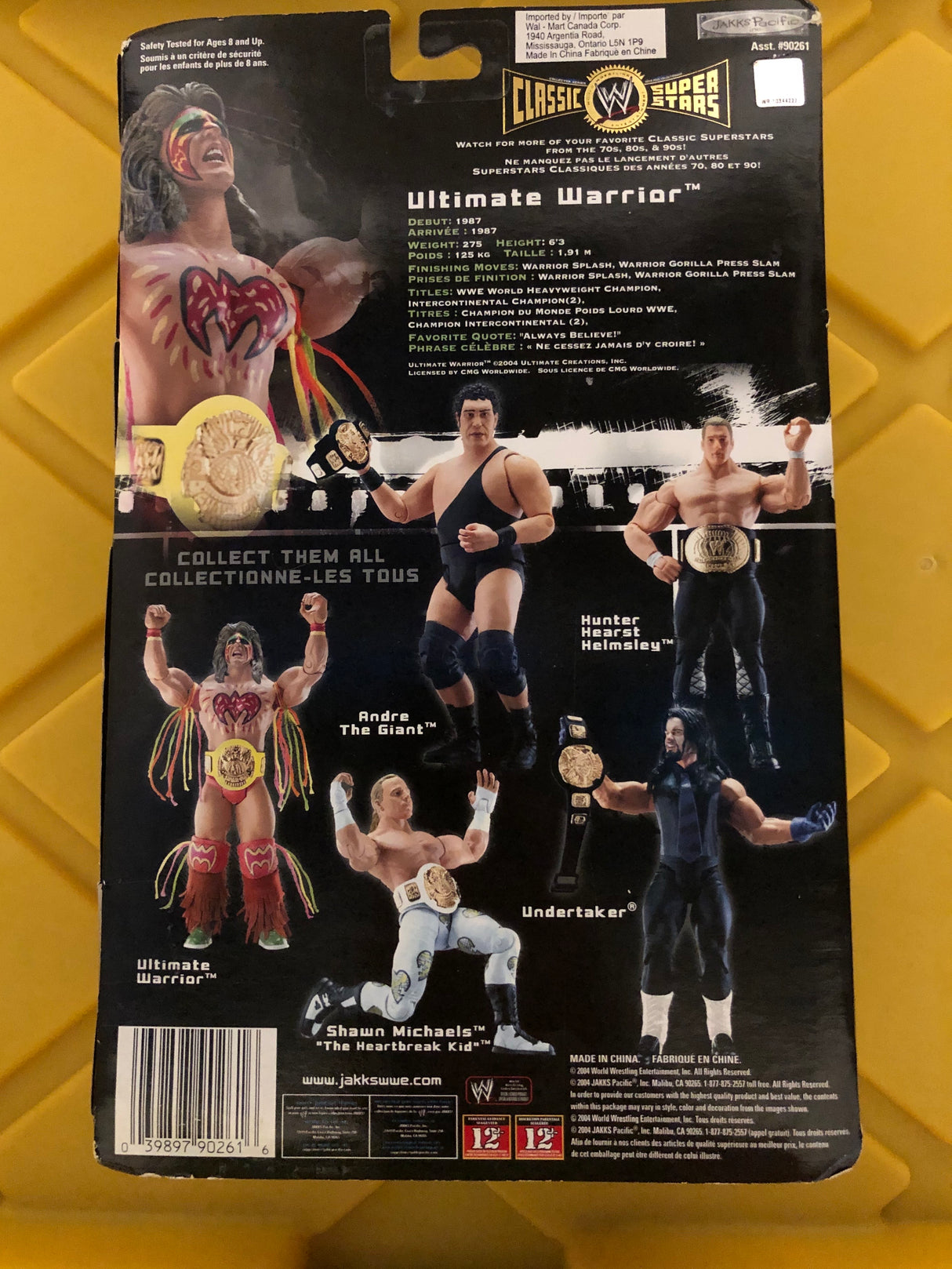 Ultimate Warrior - Classic Super Stars WWE