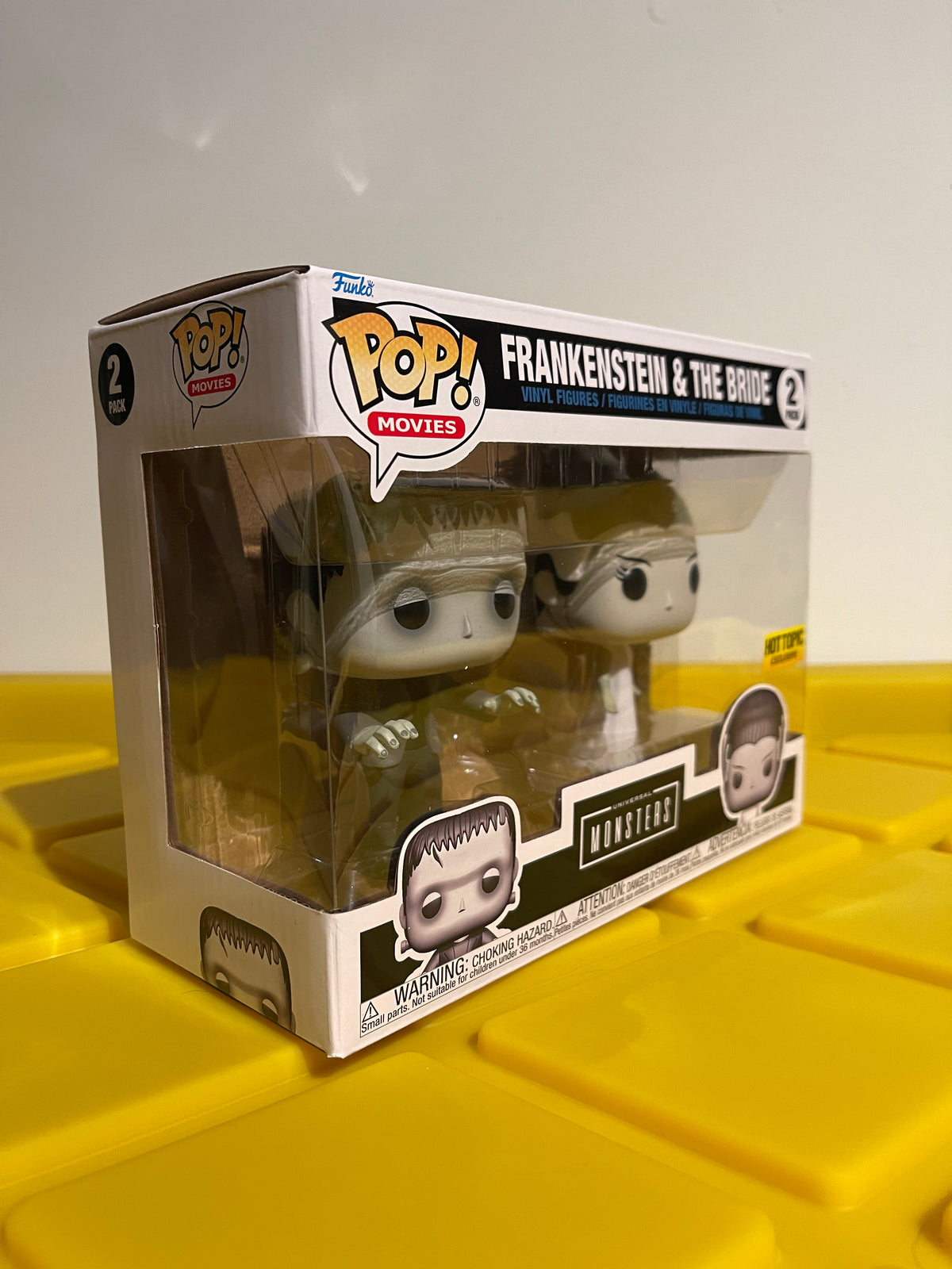 Funko POP! Frankenstein & The Bride (2-Pack) - Limited Edition Hot Topic Exclusive