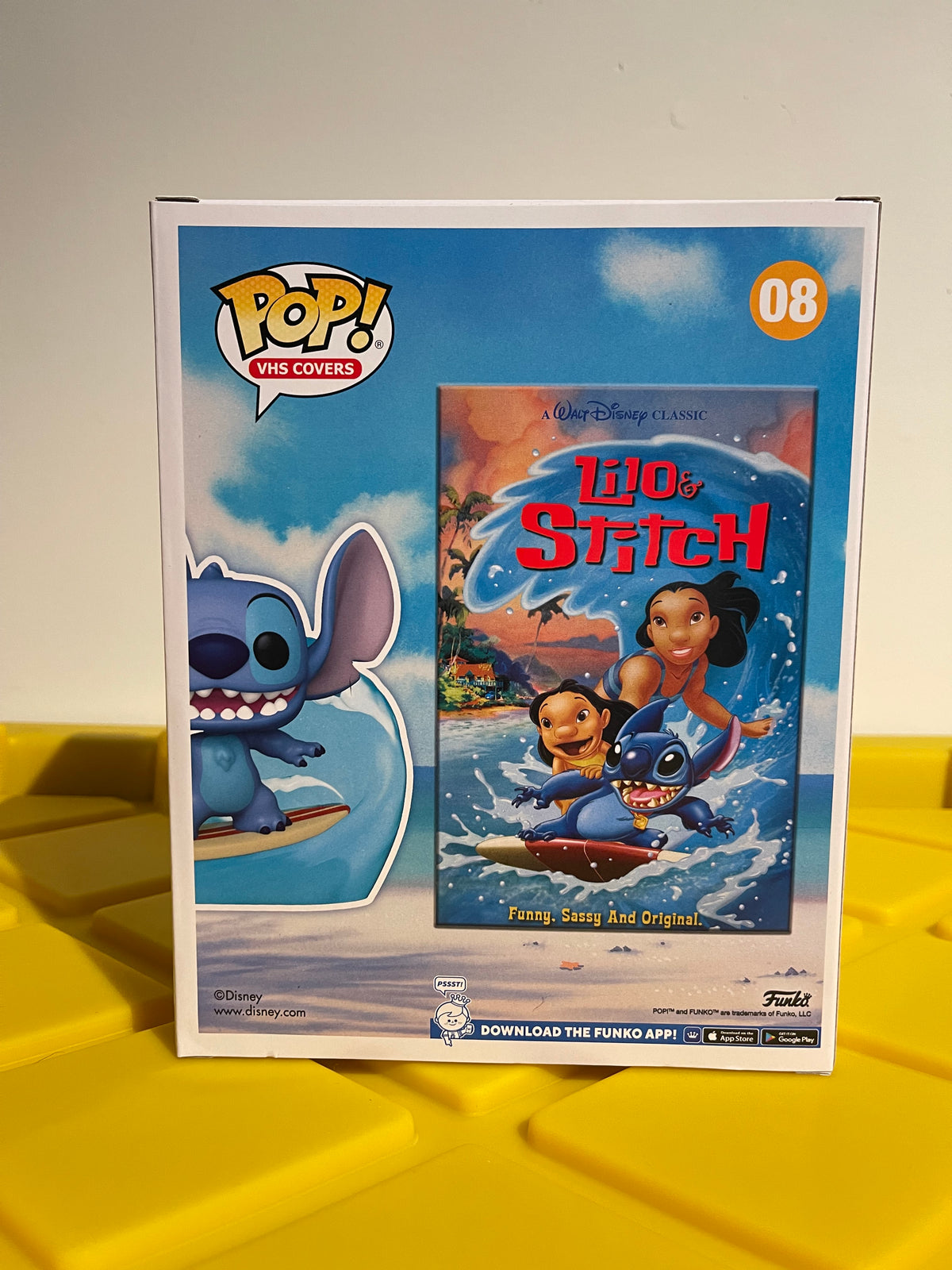 Funko POP! Stitch (VHS Covers) - Limited Edition Amazon Exclusive