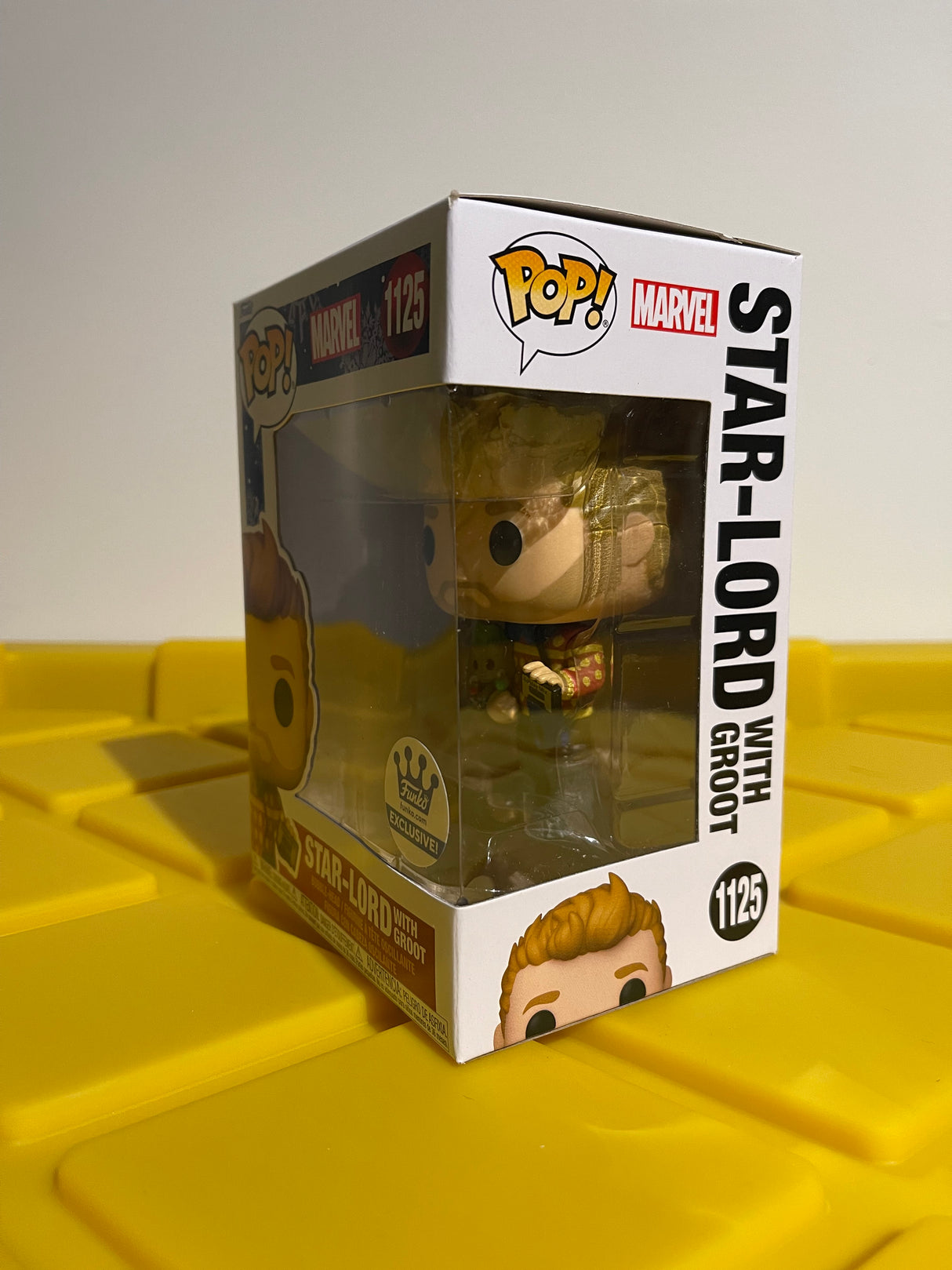 Funko POP! Star-Lord With Groot - Limited Edition Funko Shop Exclusive
