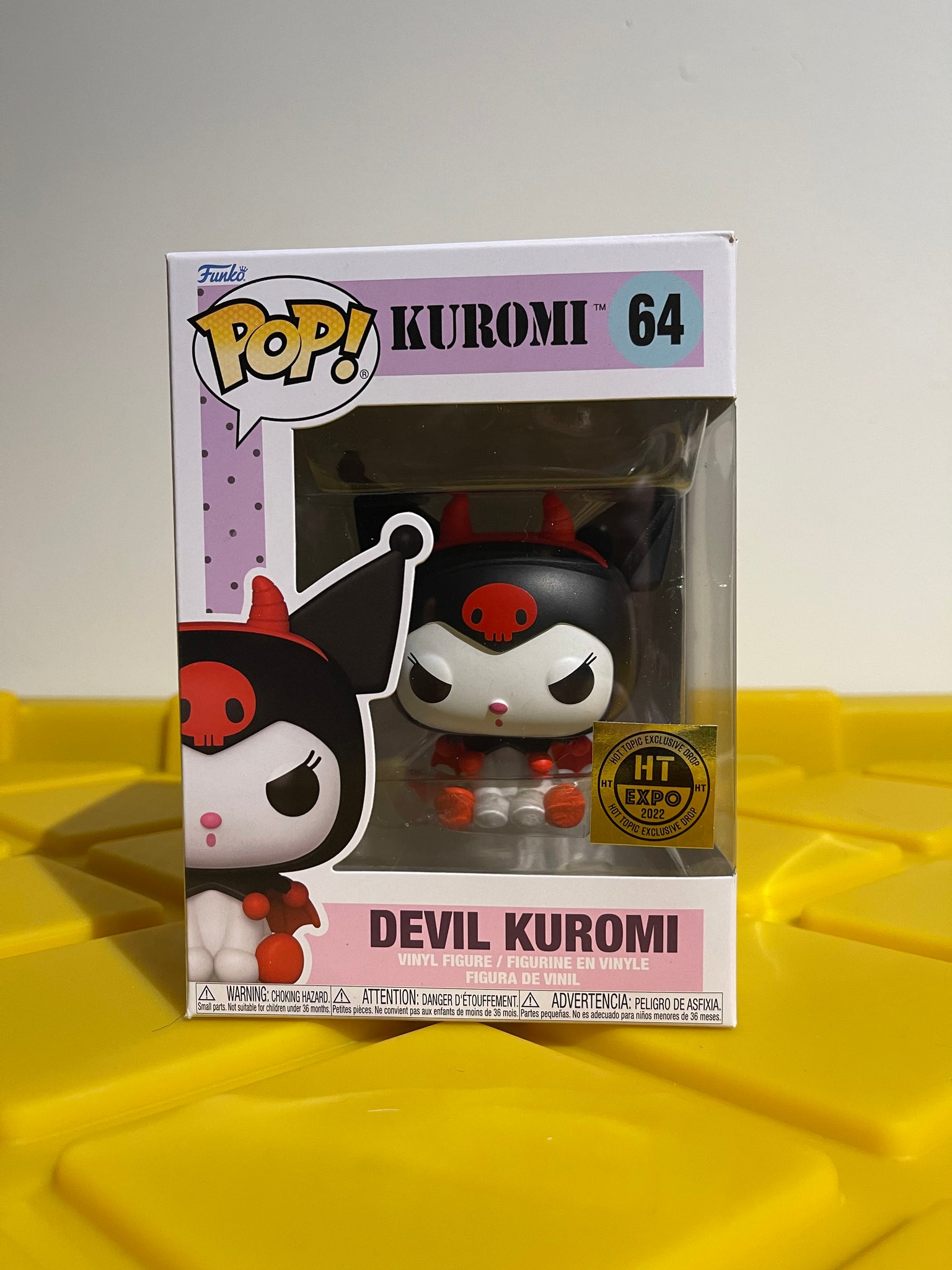 Mô hình Funko Pop SANRIO - DEVIL KUROMI (HOT TOPIC EXPO 2022 Mô hình Funko Pop SANRIO - DEVIL KUROMI (HOT TOPIC EXPO 2022