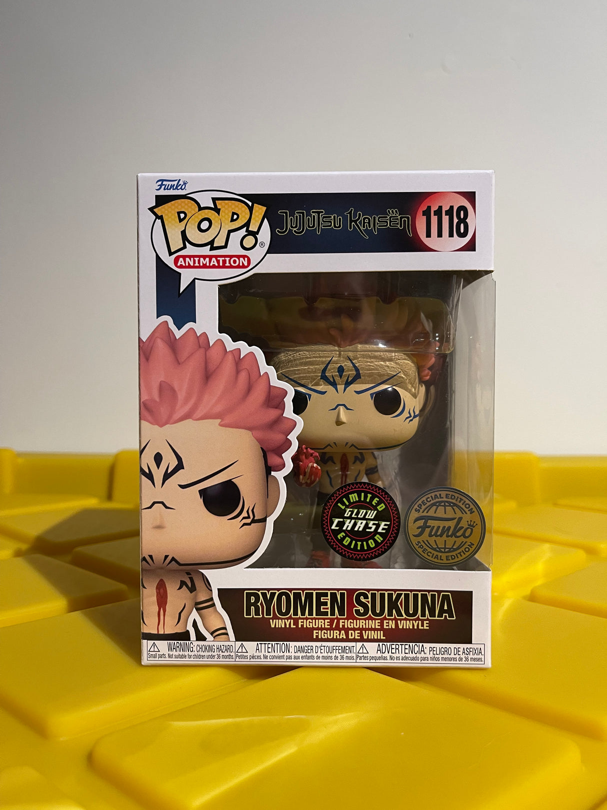 Funko POP! Ryomen Sukuna - Limited Edition Chase - Limited Edition Special Edition Exclusive