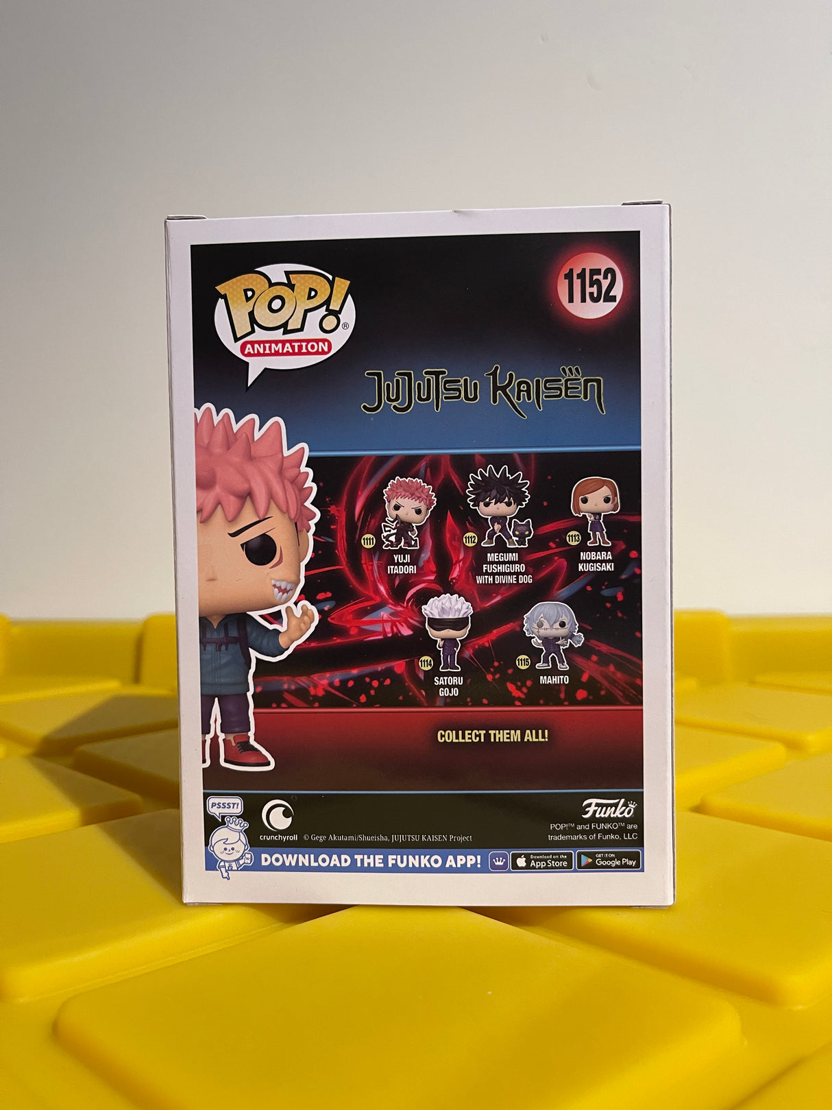Funko POP! Yuji Itadori with Sukuna Mouth - Limited Edition Hot Topic Expo 2022 Exclusive