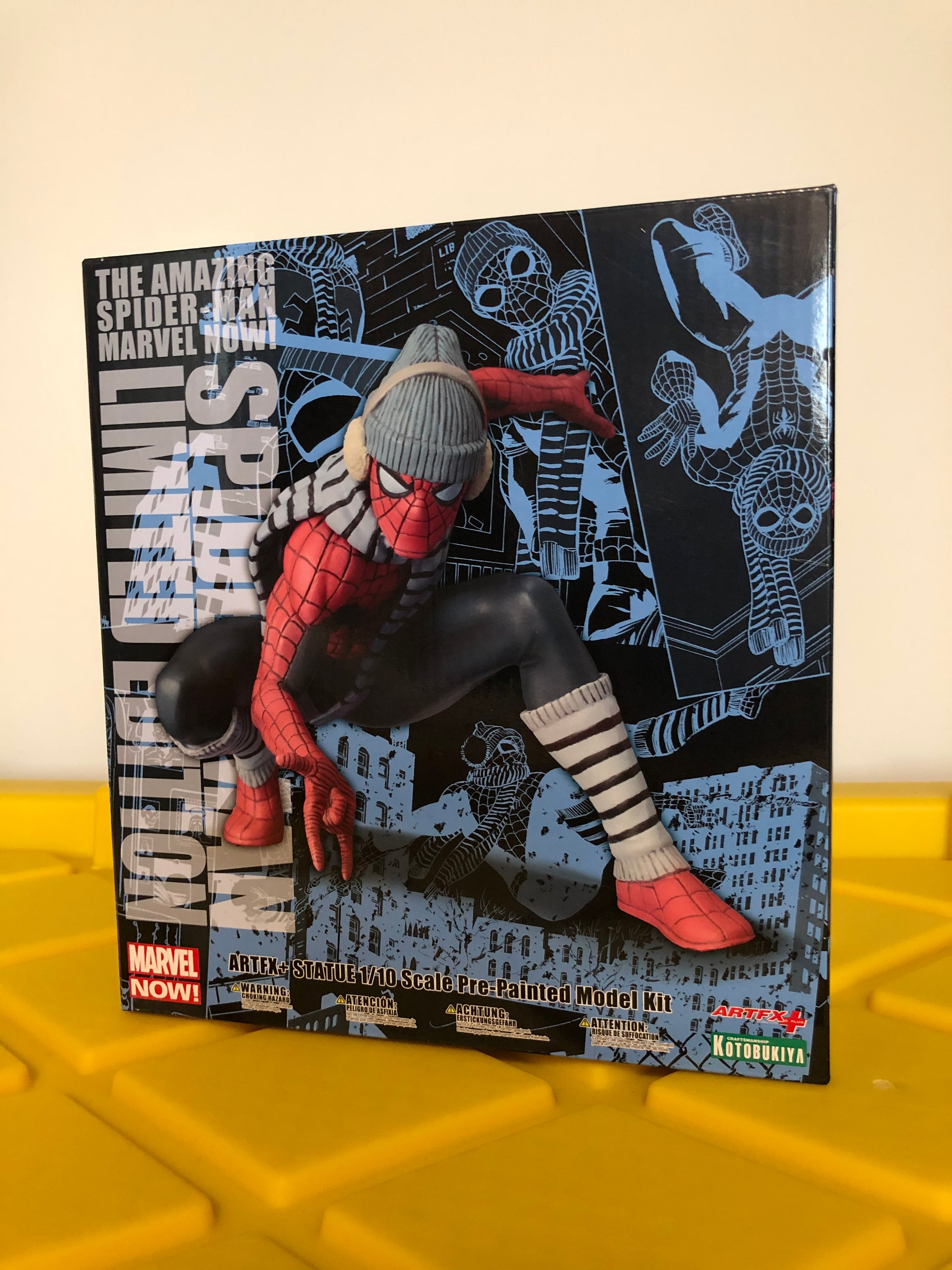 Spider-Man outlet ARTFX Limited Edition 1/10 Statue Winter Gear Kotobukiya MARVEL NYCC