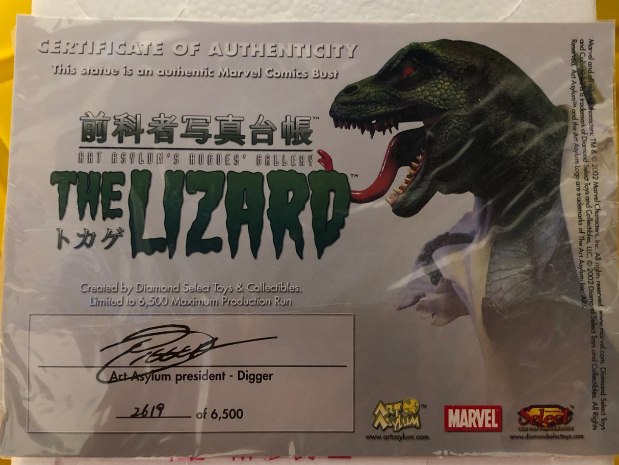 The Lizard Bust