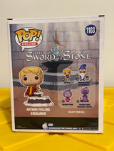 Funko POP! 6" Arthur Pulling Excalibur - Limited Edition 2021 NYCC Exclusive