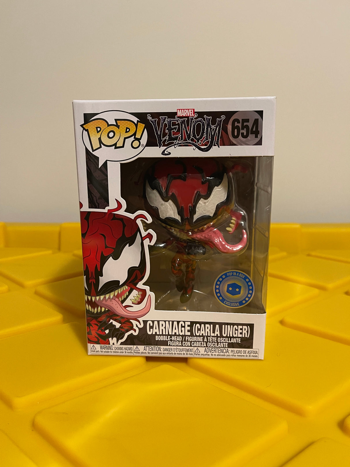 Funko POP! Carnage (Carla Unger) - Limited Edition Pop In A Box Exclusive