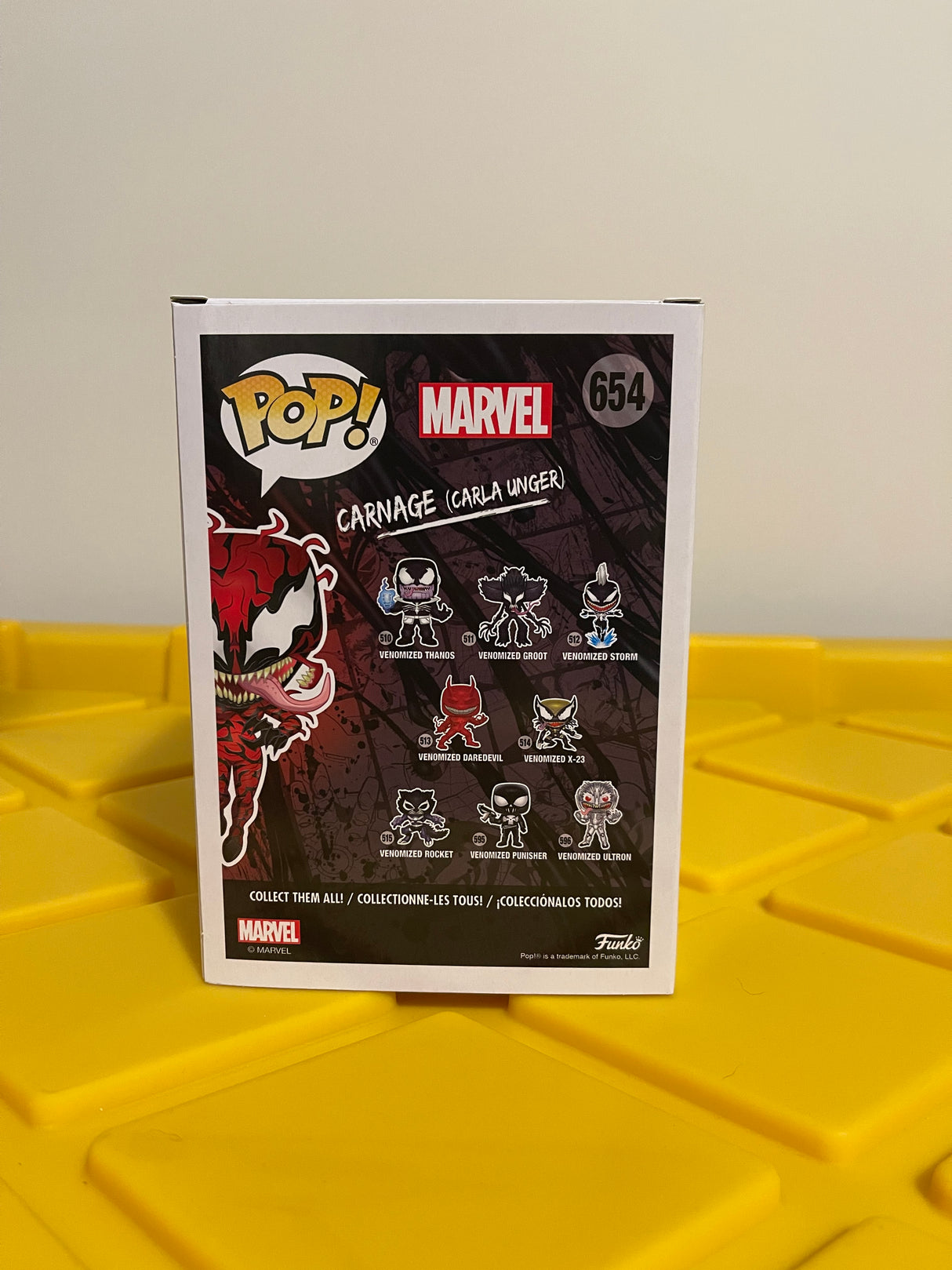 Funko POP! Carnage (Carla Unger) - Limited Edition Pop In A Box Exclusive