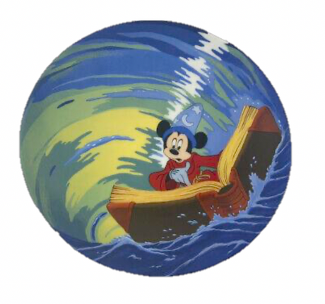 Mickey's Magical Whirlpool Knowles Limited Edition Plate