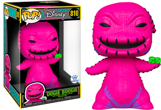 10" Oogie Boogie With Dice (Black Light) - Limited Edition Funko Shop Exclusive
