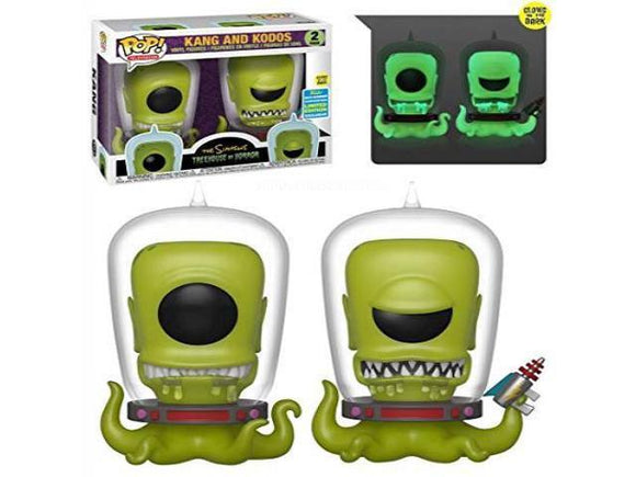 Kang And Kodos (Glow) - Limited Edition 2019 SDCC Exclusive