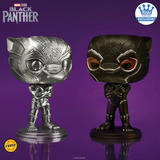 Funko POP! Black Panther (Die-Cast) - Limited Edition Funko Shop Exclusive (Chance of a Chase)