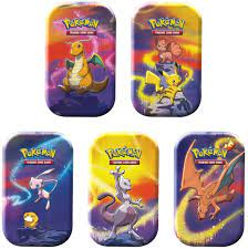 Pokemon Kanto Power Mini Tin 5 Pack Bundle