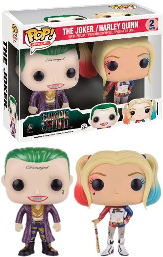 Funko POP! The Joker / Harley Quinn (2-Pack) - Limited Edition HMV Exclusive