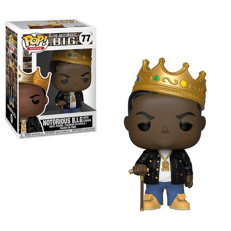 Notorious B.I.G With Crown
