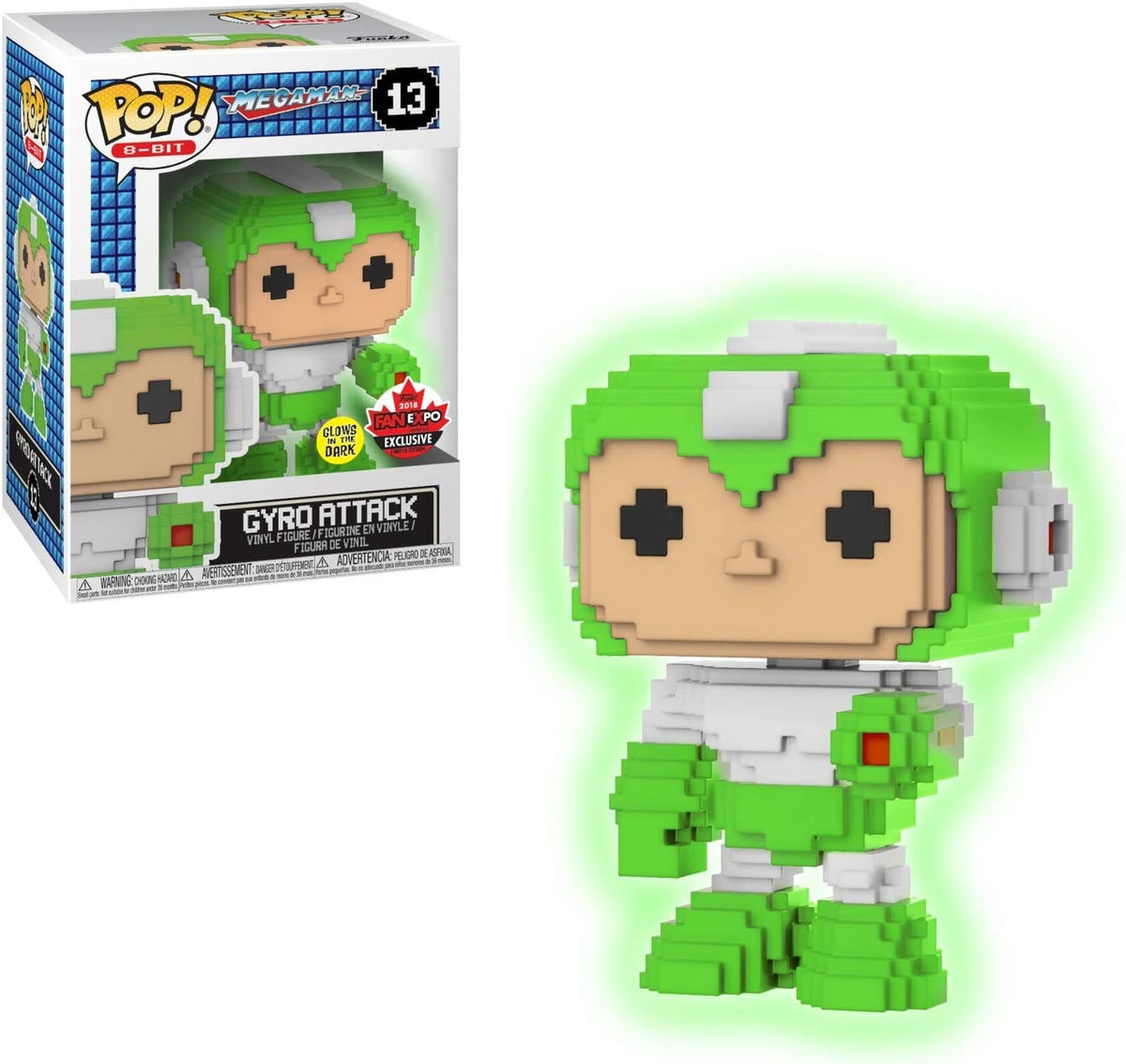 Funko POP! Gyro Attack (8-Bit) (Glow) - Limited Edition 2018 Canadian Convention Exclusive
