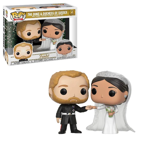 Funko POP! The Duke & Duchess of Sussex (2-Pack)