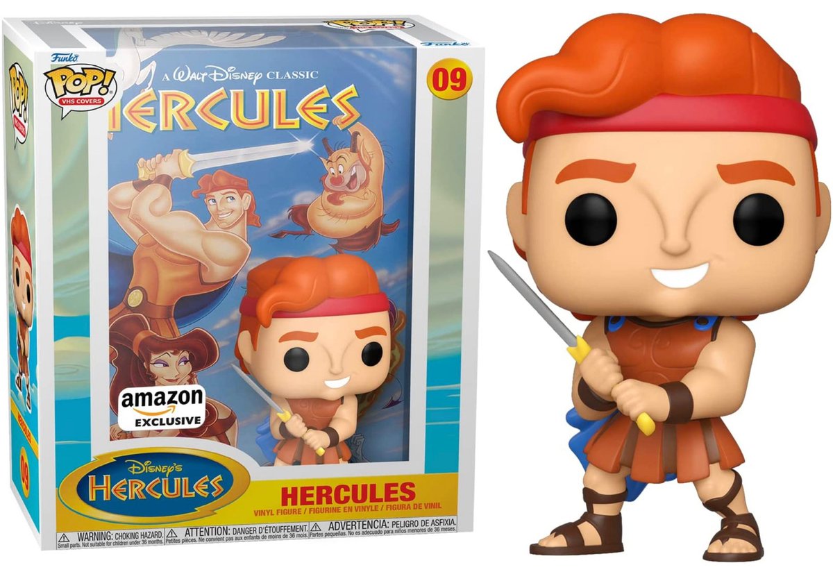 Funko POP! Hercules (VHS Covers) - Limited Edition Amazon Exclusive