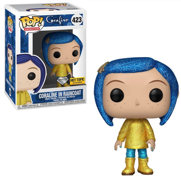 Coraline In Raincoat (Diamond) - Limited Edition Hot Topic Exclusive