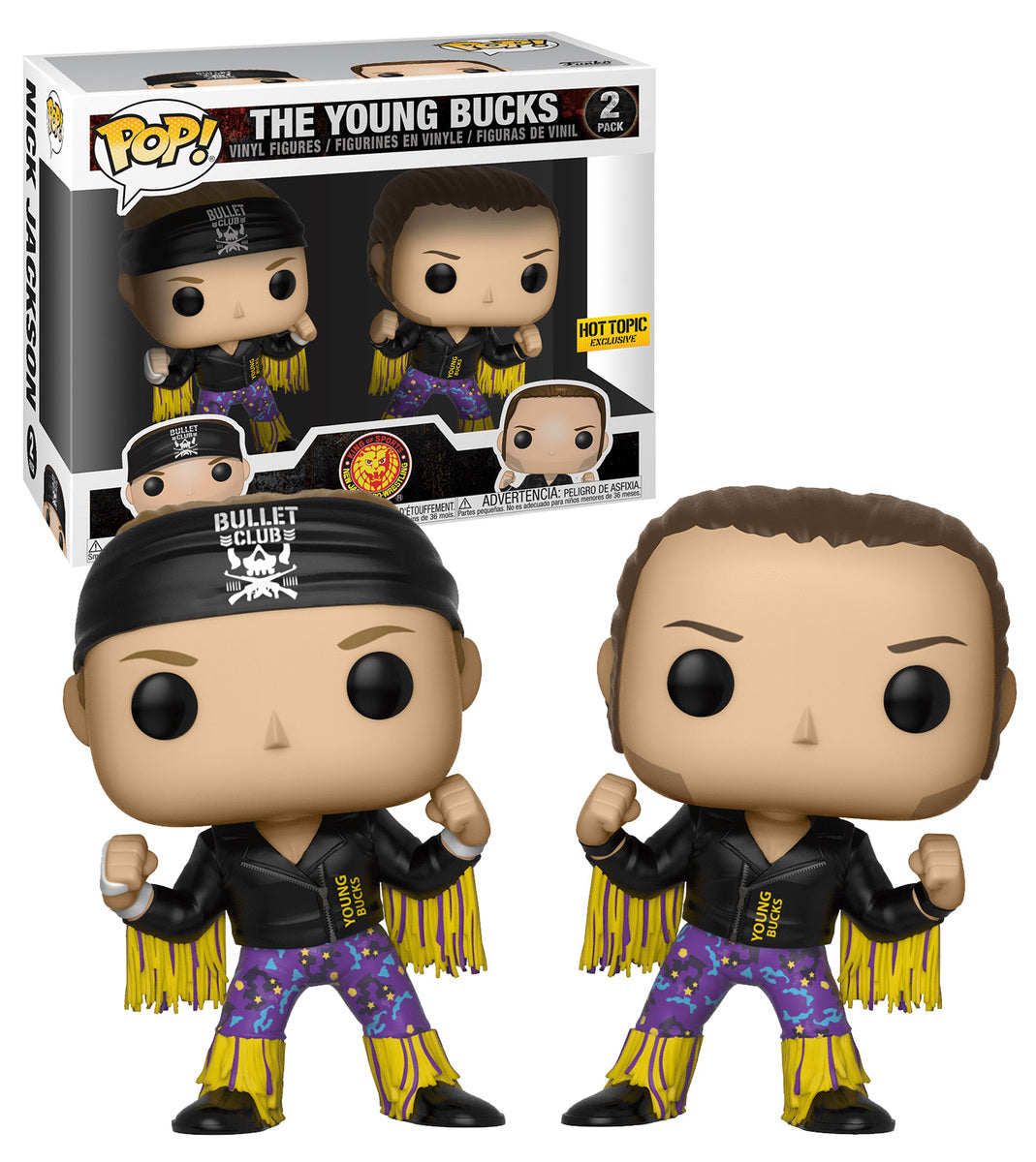 Funko POP! The Young Bucks (2-Pack) - Limited Edition Hop Topic Exclusive