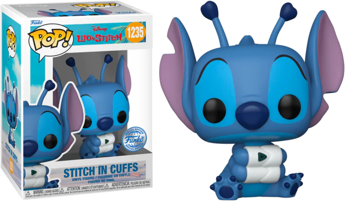 Funko POP! Stitch in Cuffs - Limited Edition Special Edition Exclusive