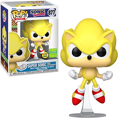 Super Sonic First Appearance (Glow) - Limited Edition 2022 SDCC Exclusive