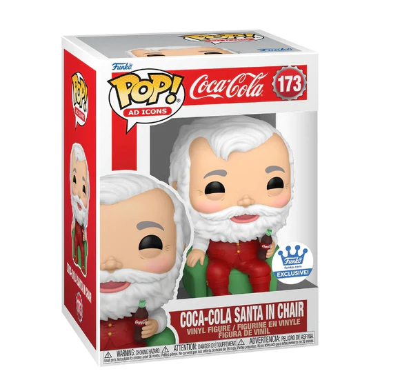 Coca-Cola Santa In Chair - Limited Edition Funko Shop Exclusive