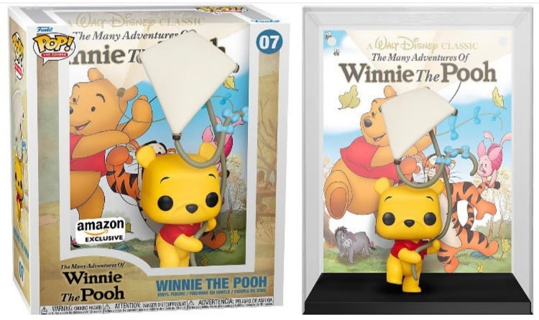 Funko POP! Winnie the Pooh (VHS Covers) - Limited Edition Amazon Exclusive