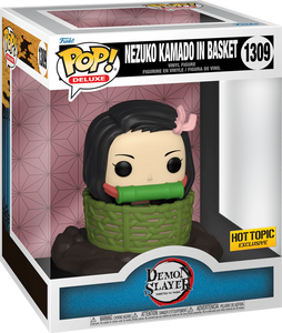 Nezuko Kamado In Basket - Limited Edition Hot Topic Exclusive