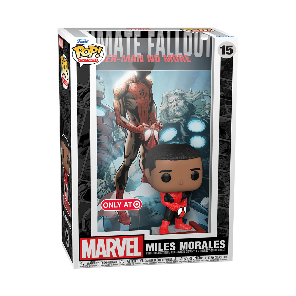 Funko POP! Miles Morales (Comic Covers) - Limited Edition Target Exclusive